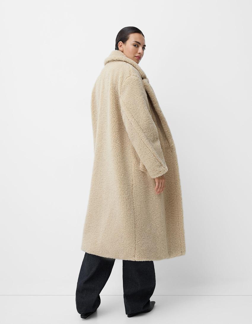 Vivi | Giacca Oversize Teddy per Calore Invernale