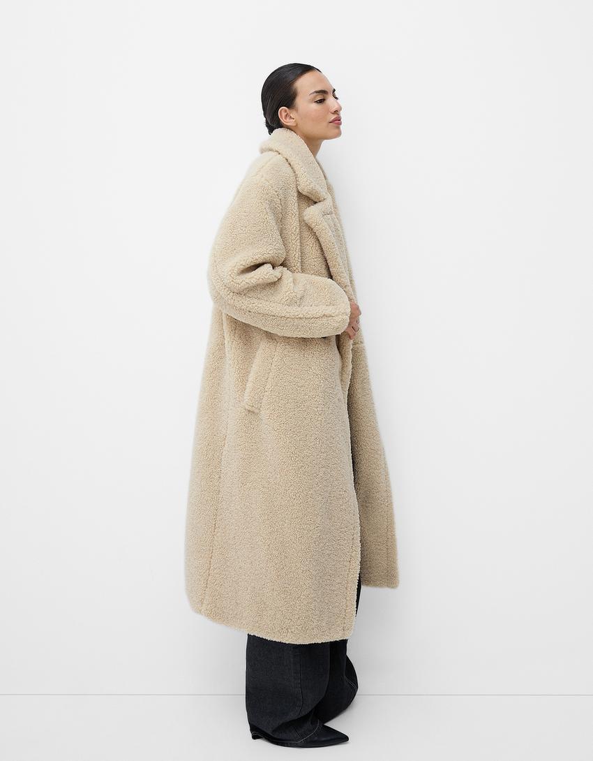 Vivi | Giacca Oversize Teddy per Calore Invernale