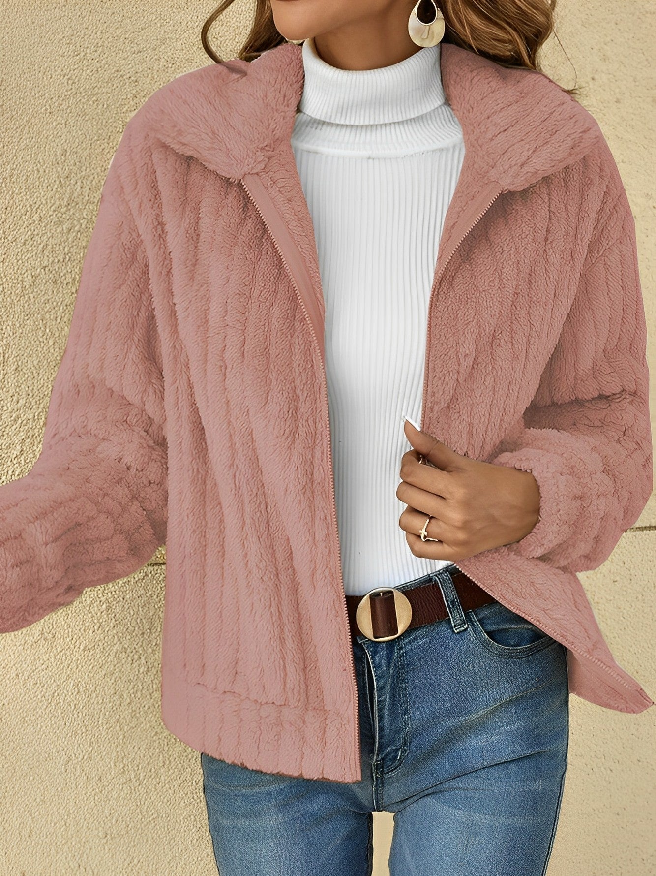 Nene | Giacca Teddy Elegante per Giorni Caldi