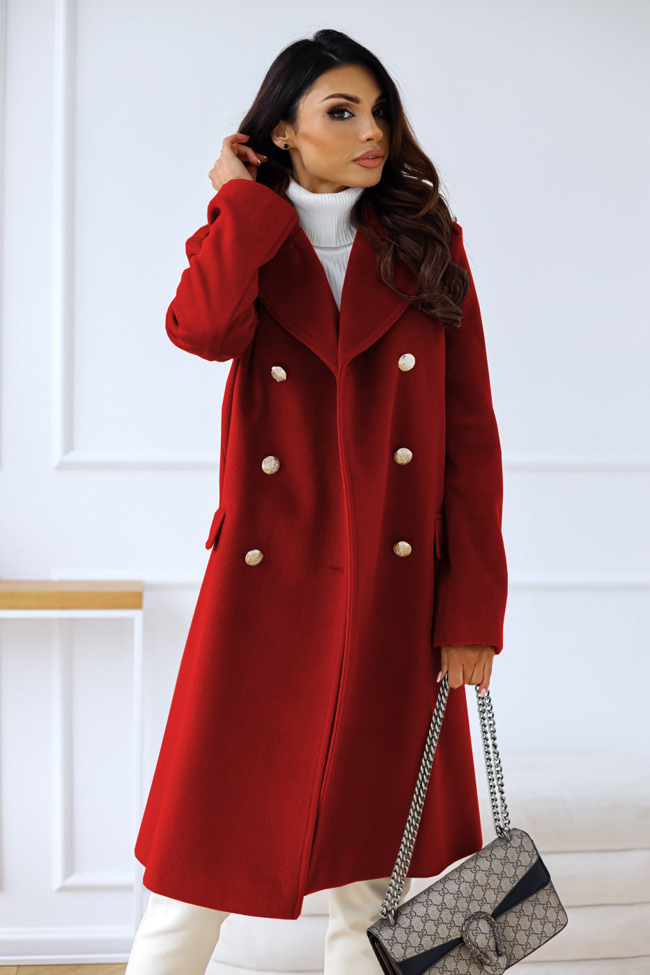 Demi | Trench Classico Doppiopetto Donna Elegante