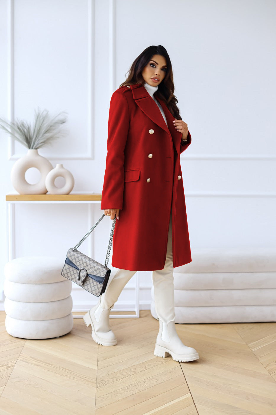 Demi | Trench Classico Doppiopetto Donna Elegante