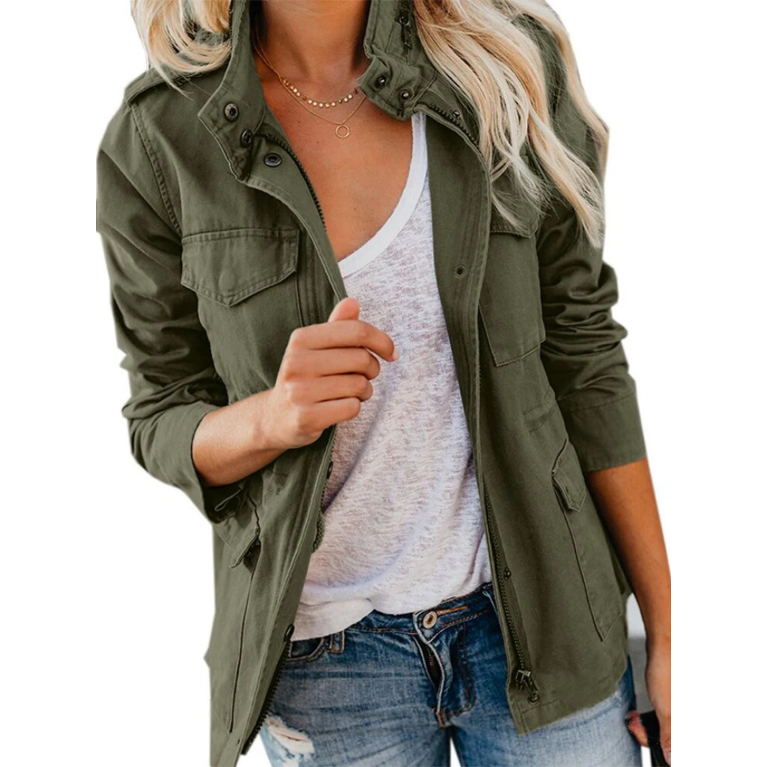 Ivy | Giacca Donna Moderna con Zip per Transizione