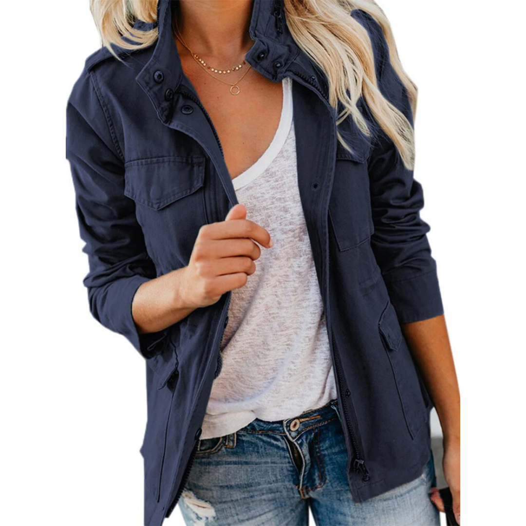 Ivy | Giacca Donna Moderna con Zip per Transizione