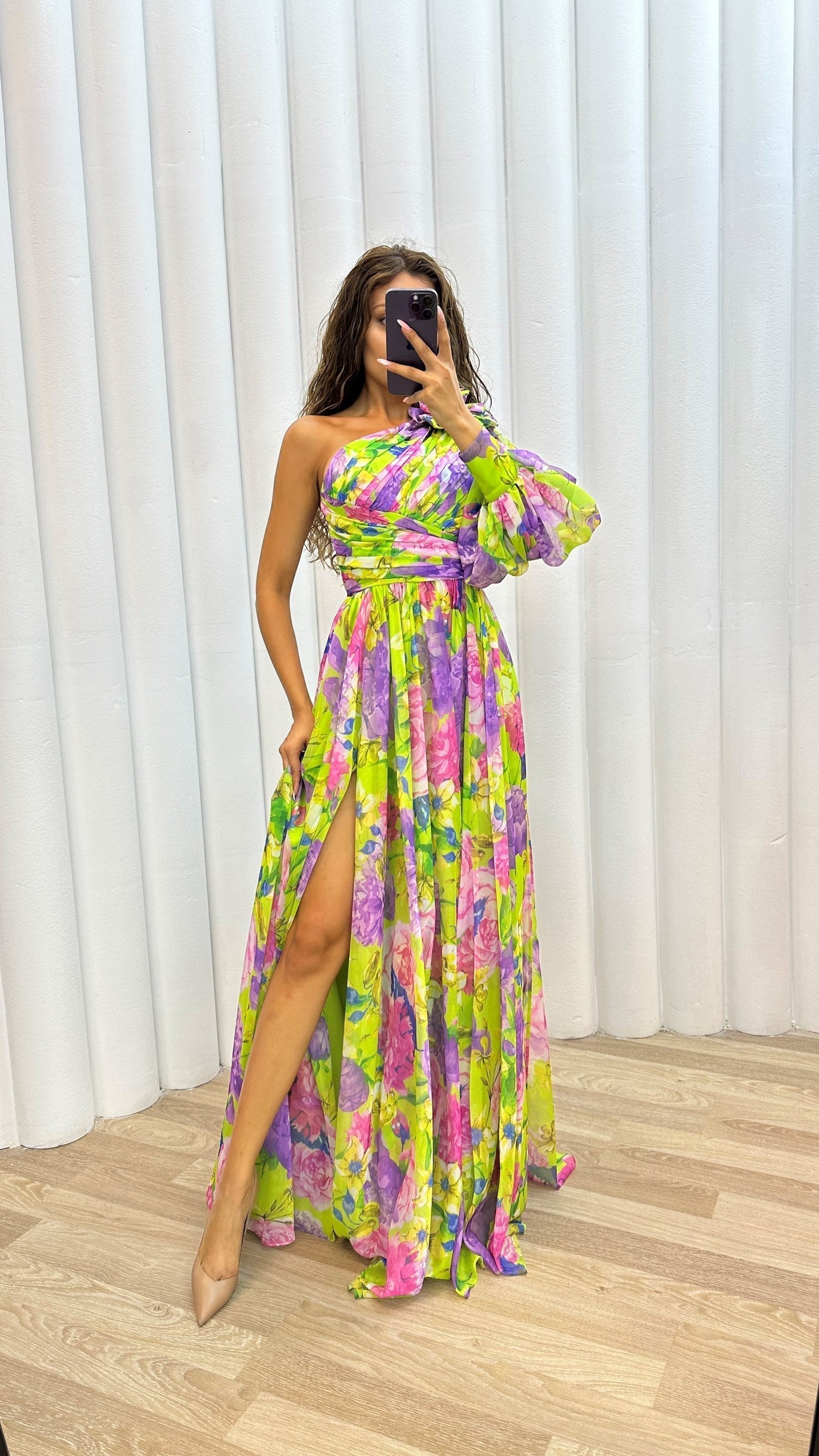 Nina | Abito Elegante Fluttuante per Eventi Estivi