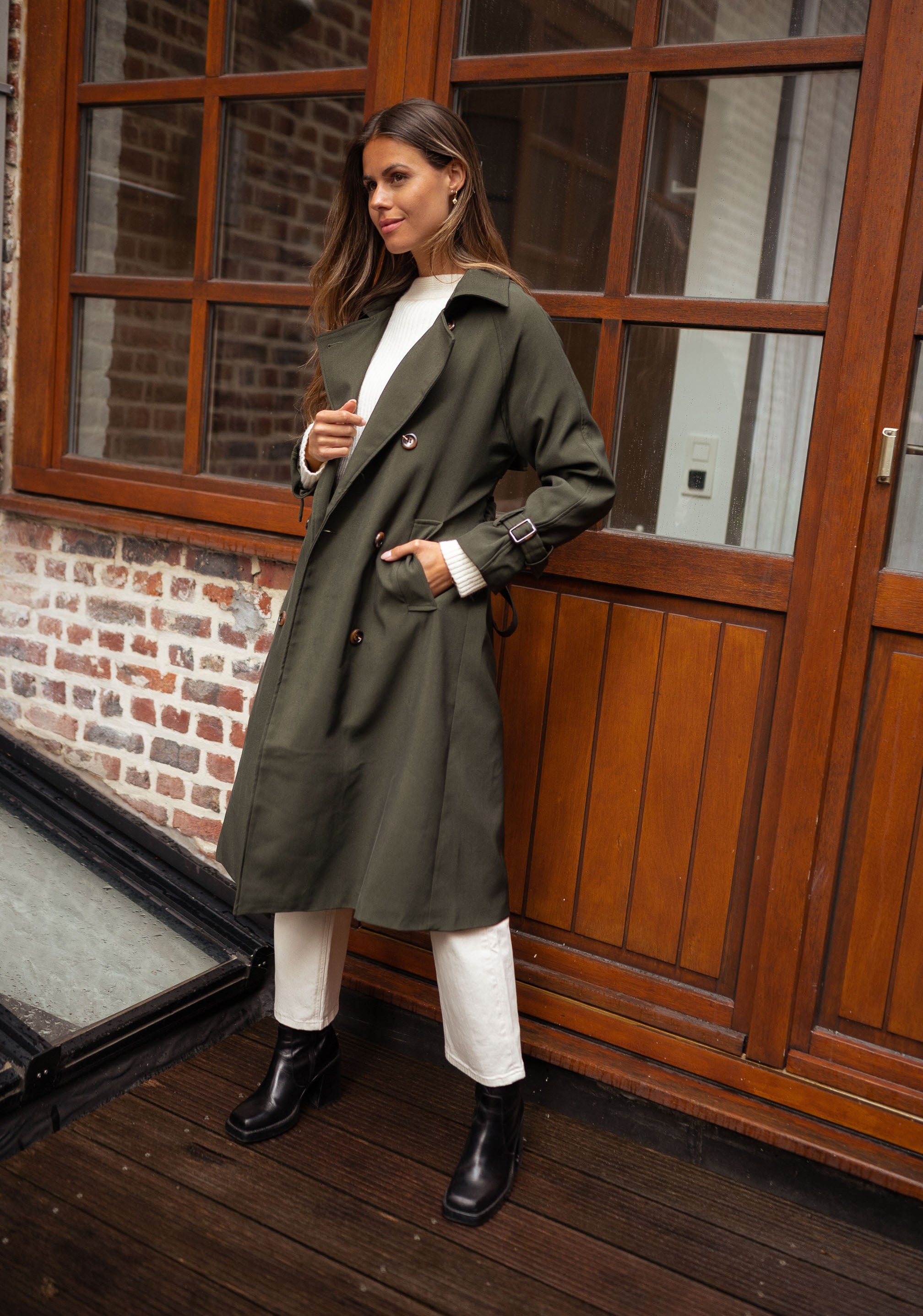 Maya | Trench Elegante da Donna per Signore