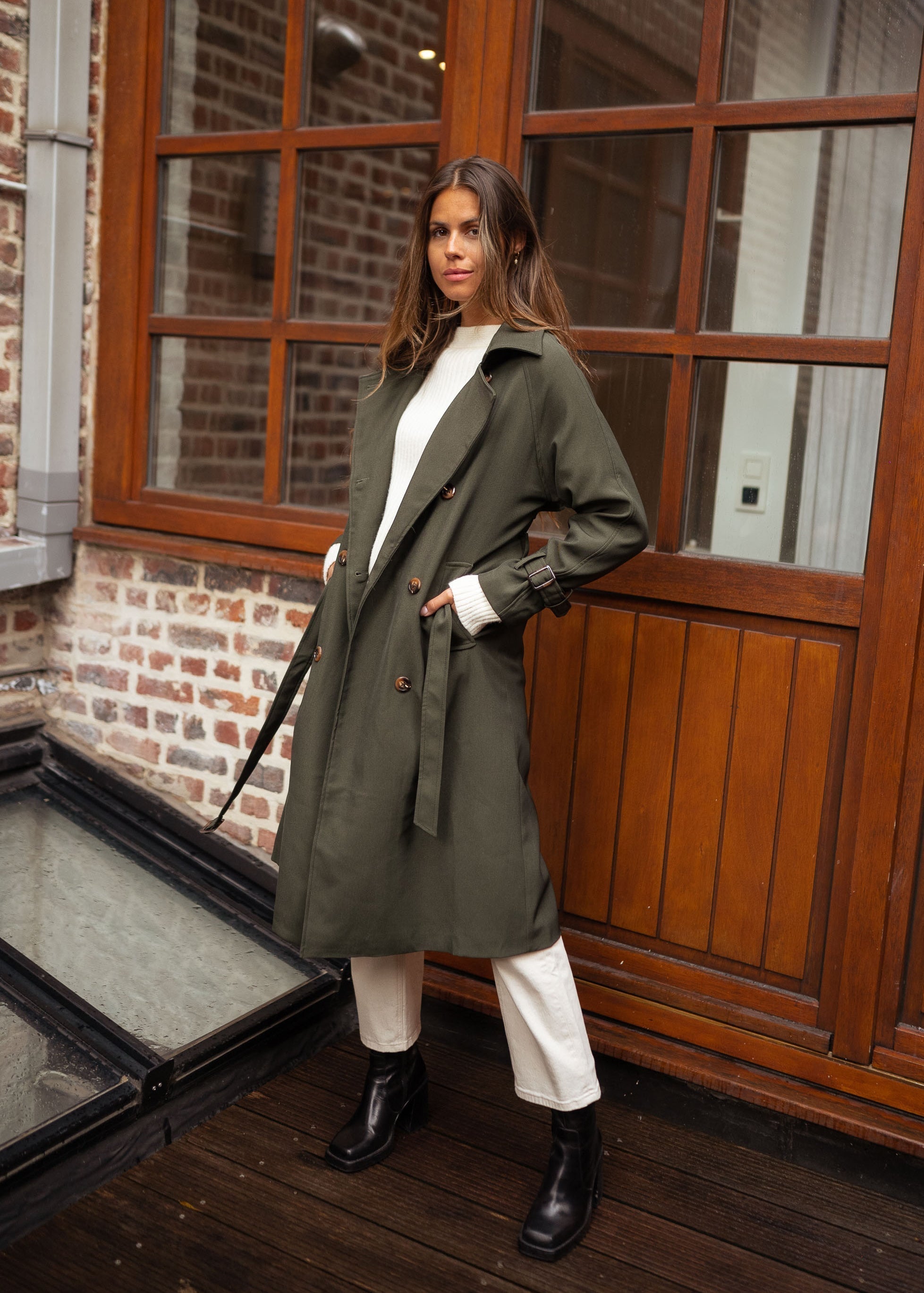 Maya | Trench Elegante da Donna per Signore