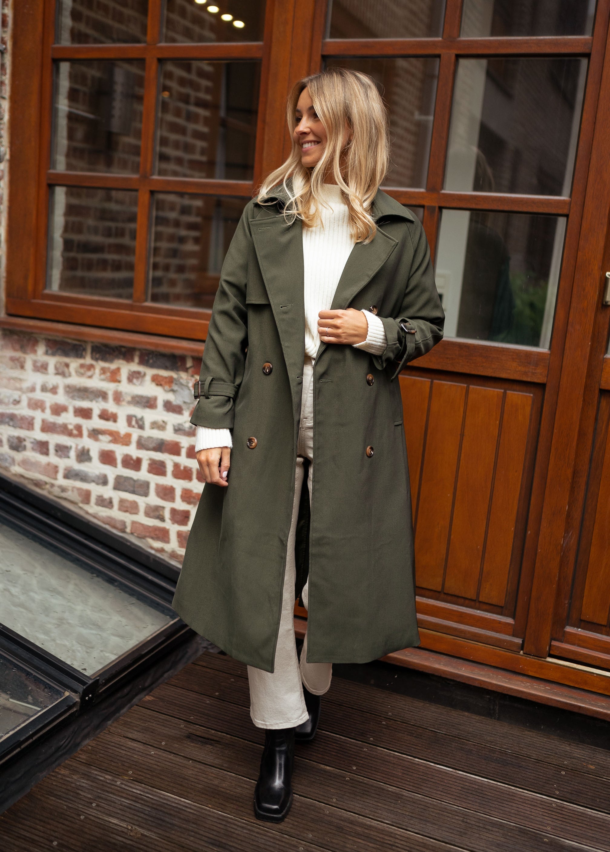 Maya | Trench Elegante da Donna per Signore