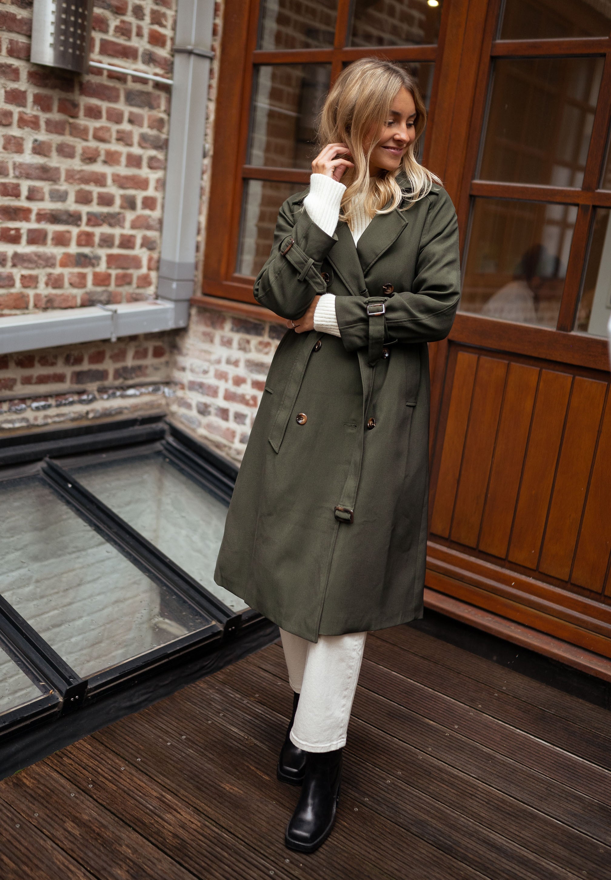Maya | Trench Elegante da Donna per Signore