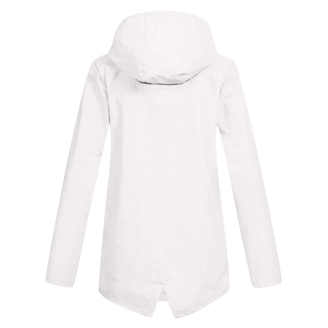Viola | Impermeabile Elegante da Donna con Cappuccio