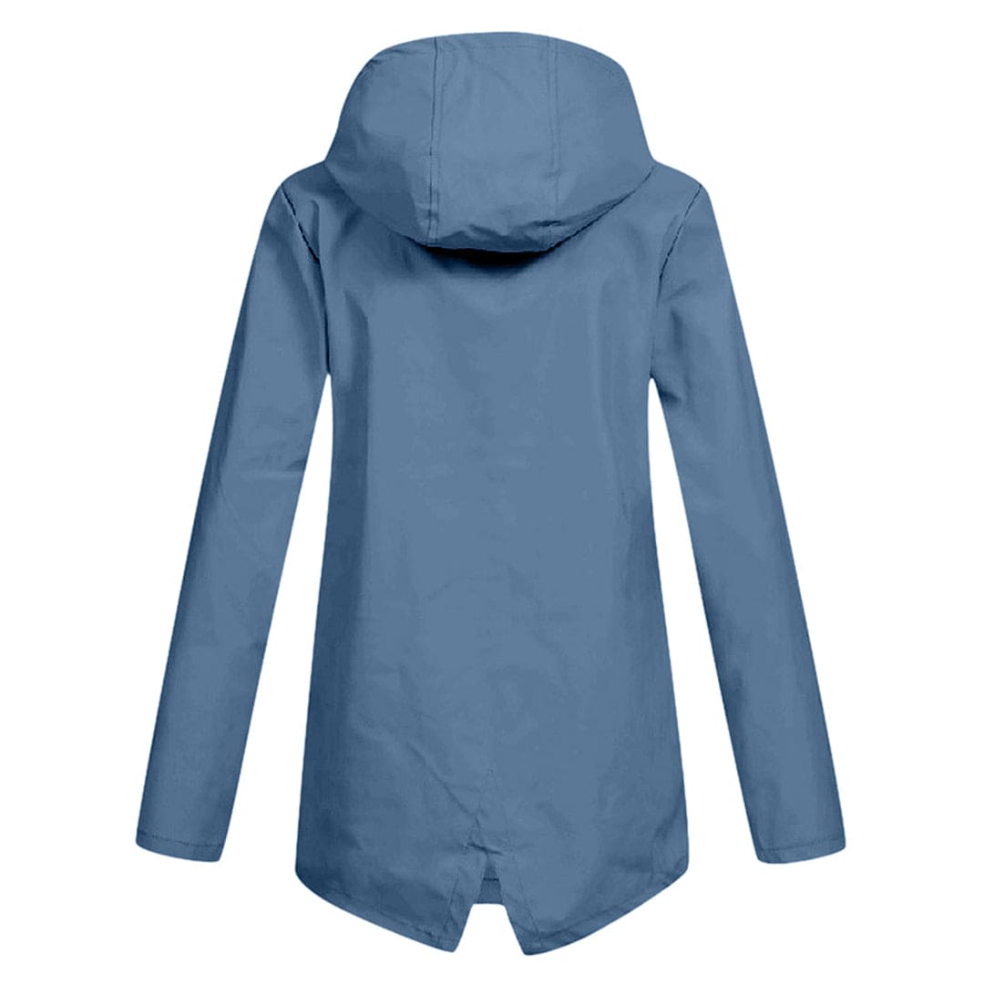 Viola | Impermeabile Elegante da Donna con Cappuccio
