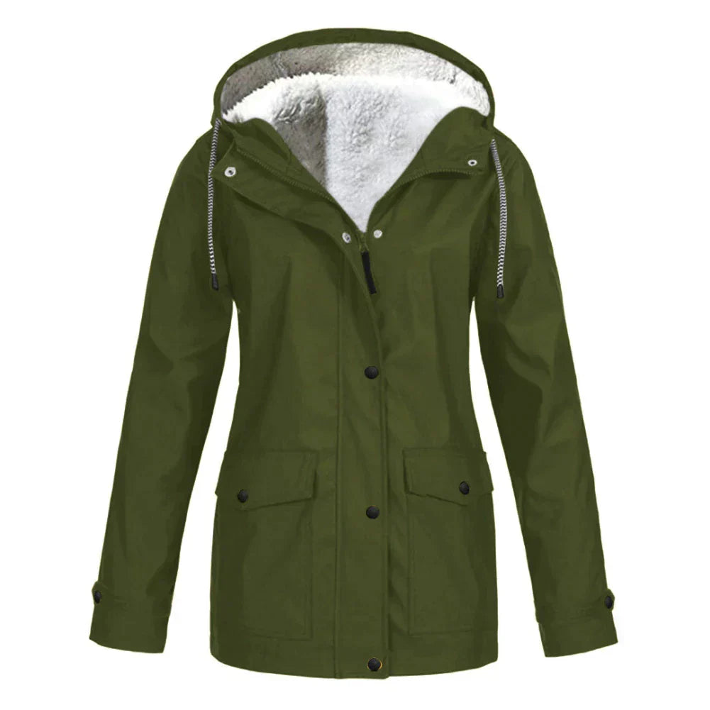 Sara | Cappotto Elegante da Donna per la Pioggia