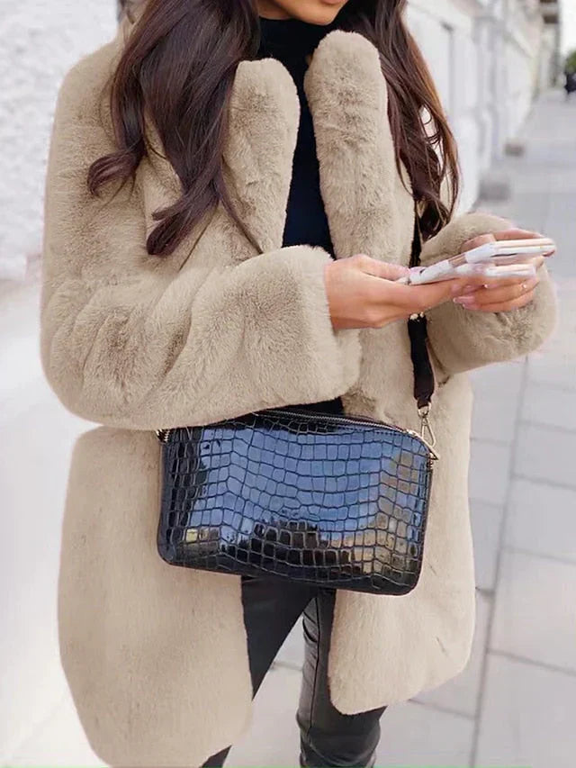 Greta | Cappotto Teddy Elegante per Giorni Freddi