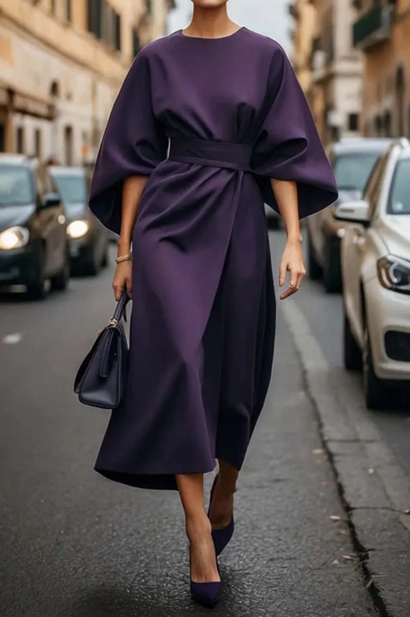 Laura | Elegante Abito con Cintura per Donna