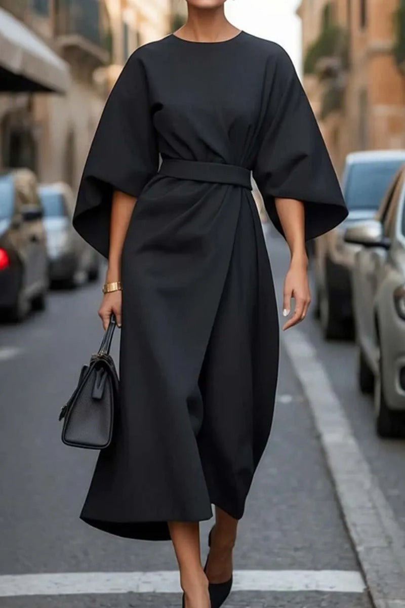 Laura | Elegante Abito con Cintura per Donna