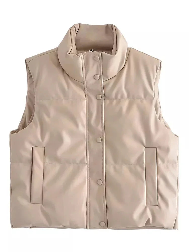 Leda | Gilet Invernale Elegante per Donna