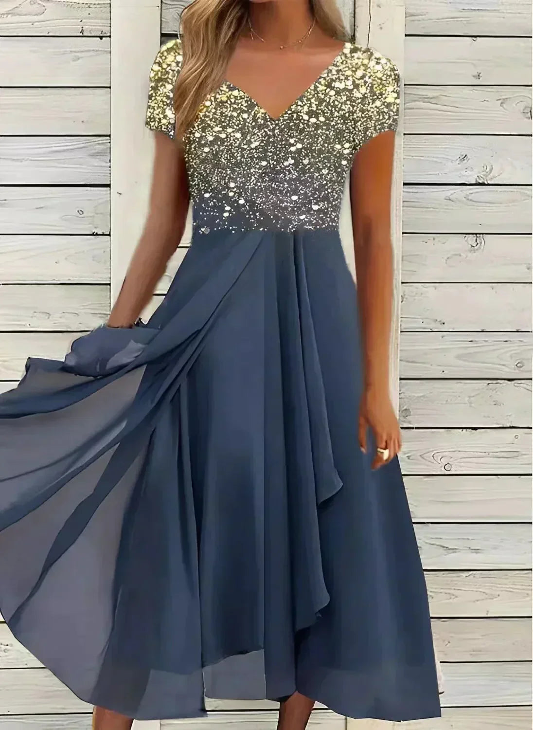 ARIANNE | Elegante Abito da Sera in Chiffon per Donne