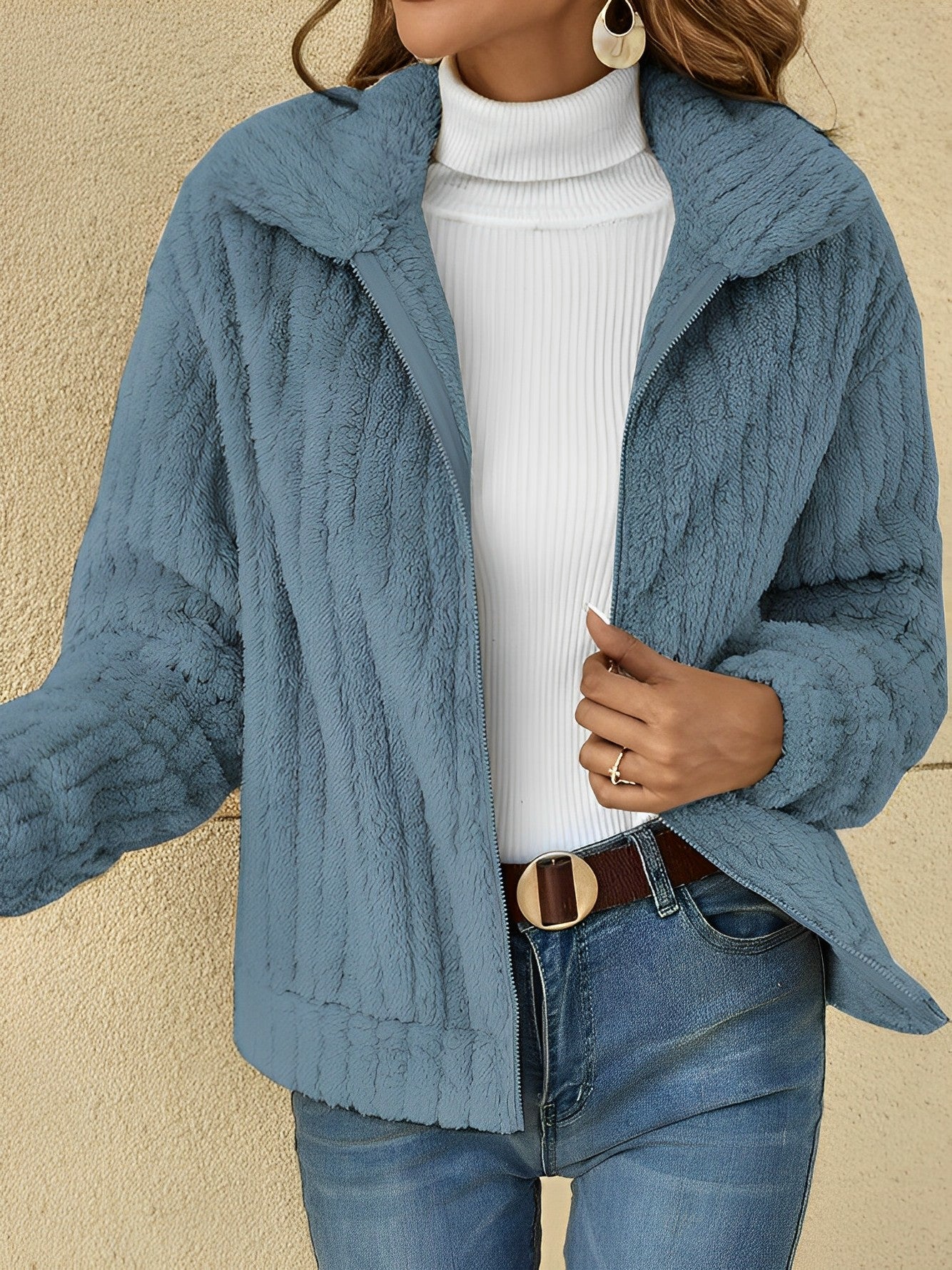 Nene | Giacca Teddy Elegante per Giorni Caldi