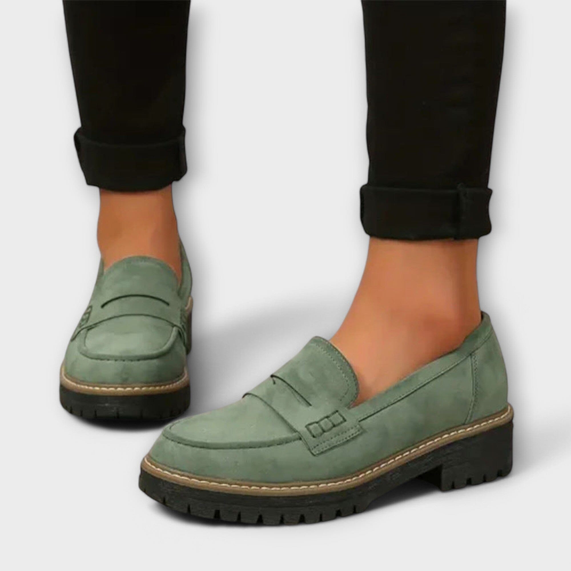 Mocassino Elegante in Pelle per Donna