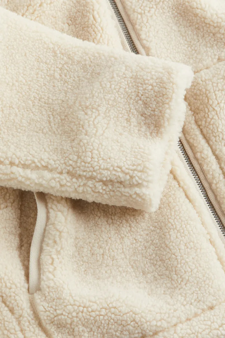 Tessa | Giacca Teddy Donna Calda con Cerniera