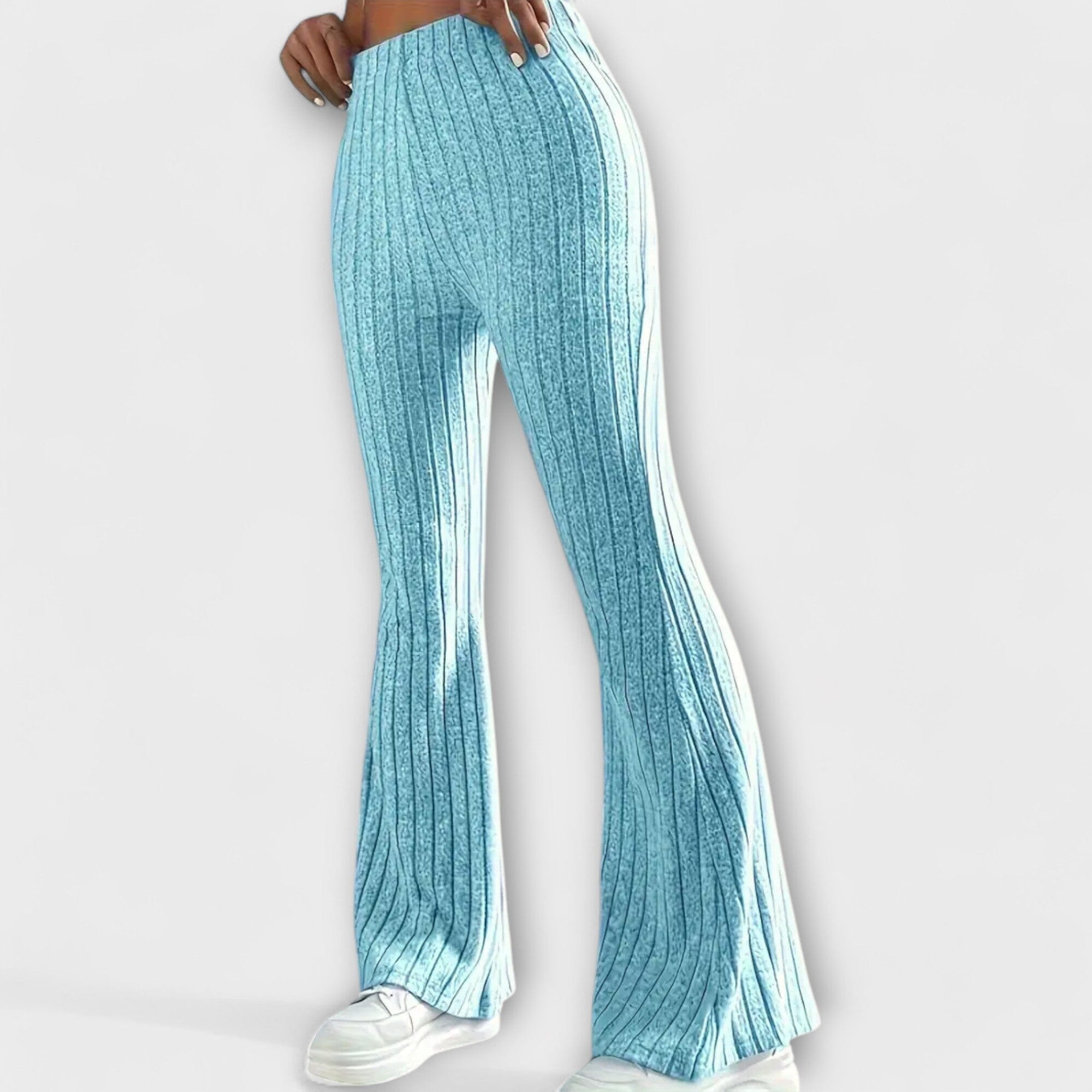 Pantaloni Eleganti a Zampa d'Efetto