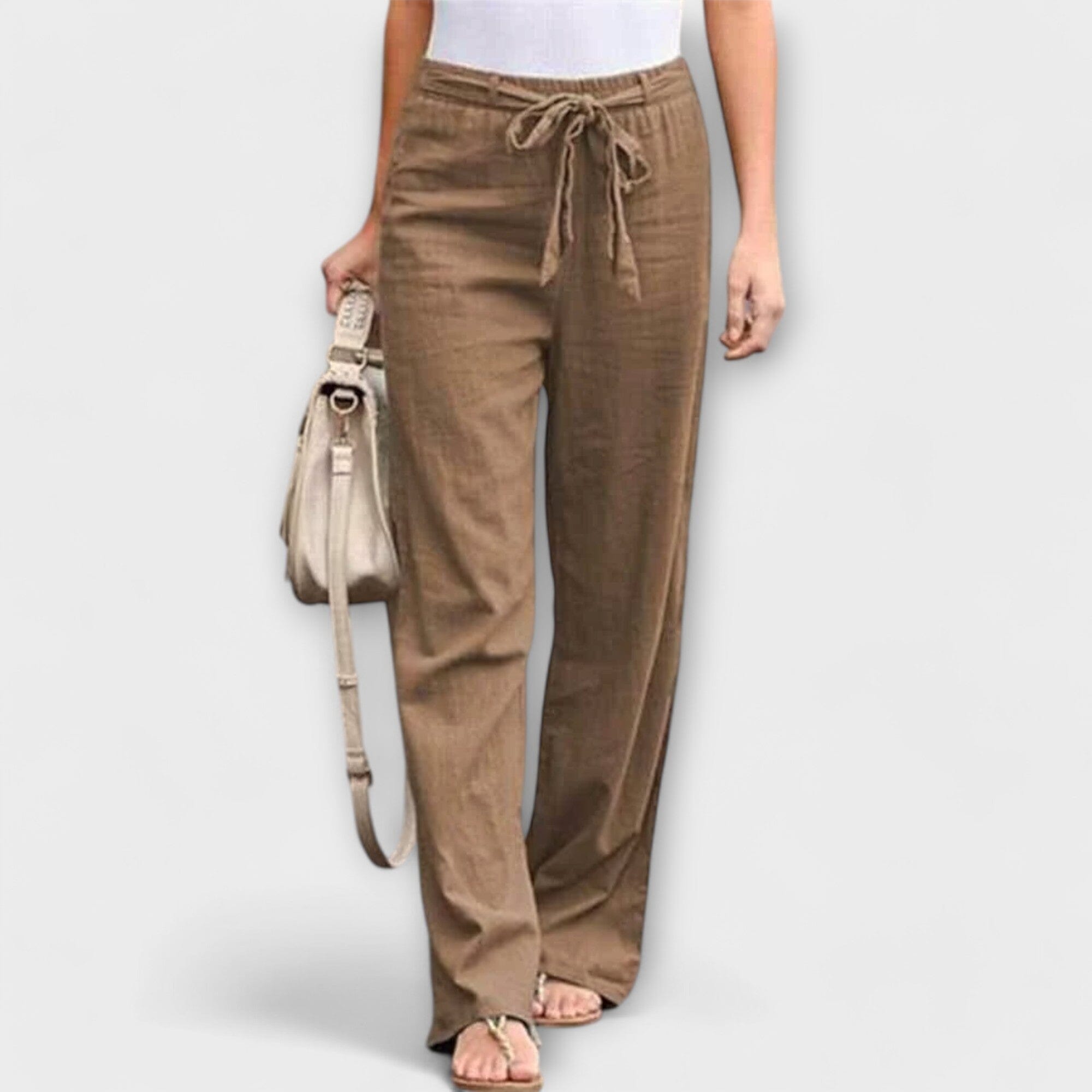Pantaloni Leggeri in Lino per Donna