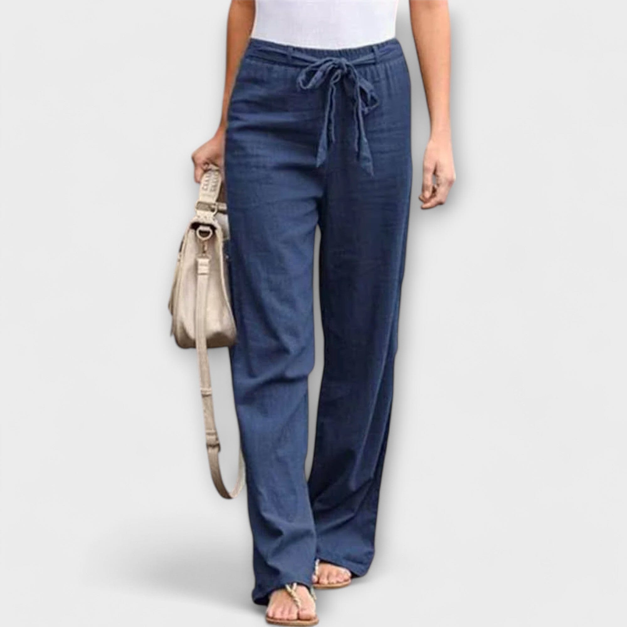 Pantaloni Leggeri in Lino per Donna