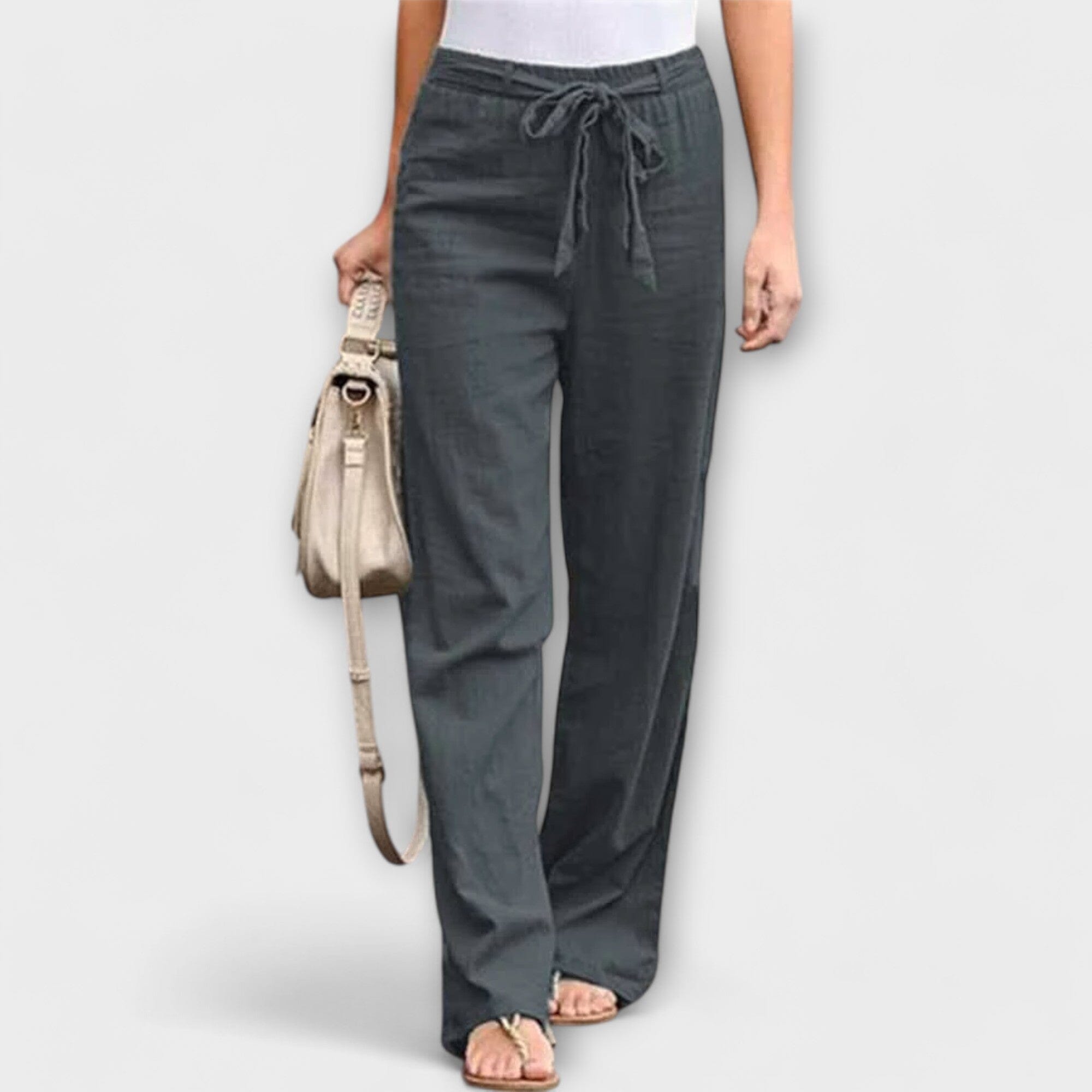 Pantaloni Leggeri in Lino per Donna