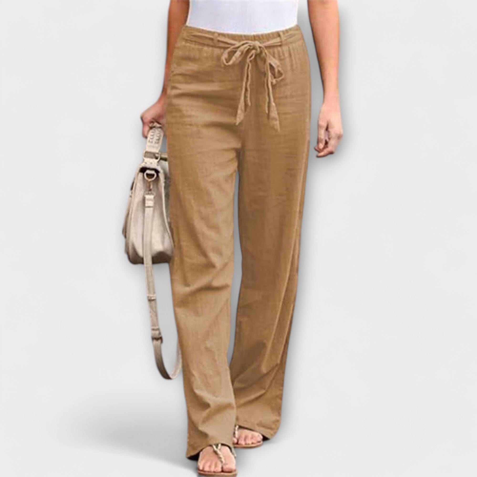 Pantaloni Leggeri in Lino per Donna