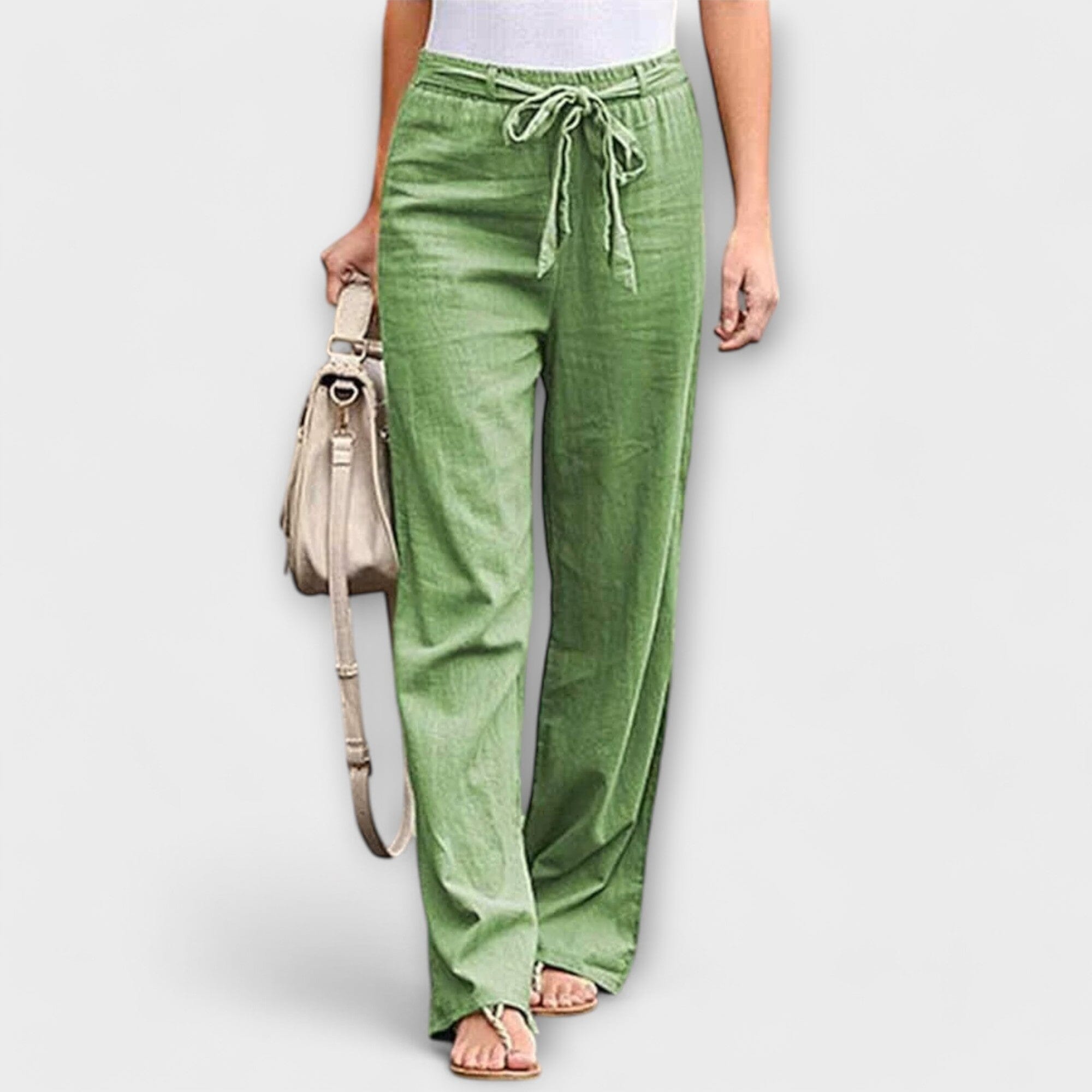 Pantaloni Leggeri in Lino per Donna