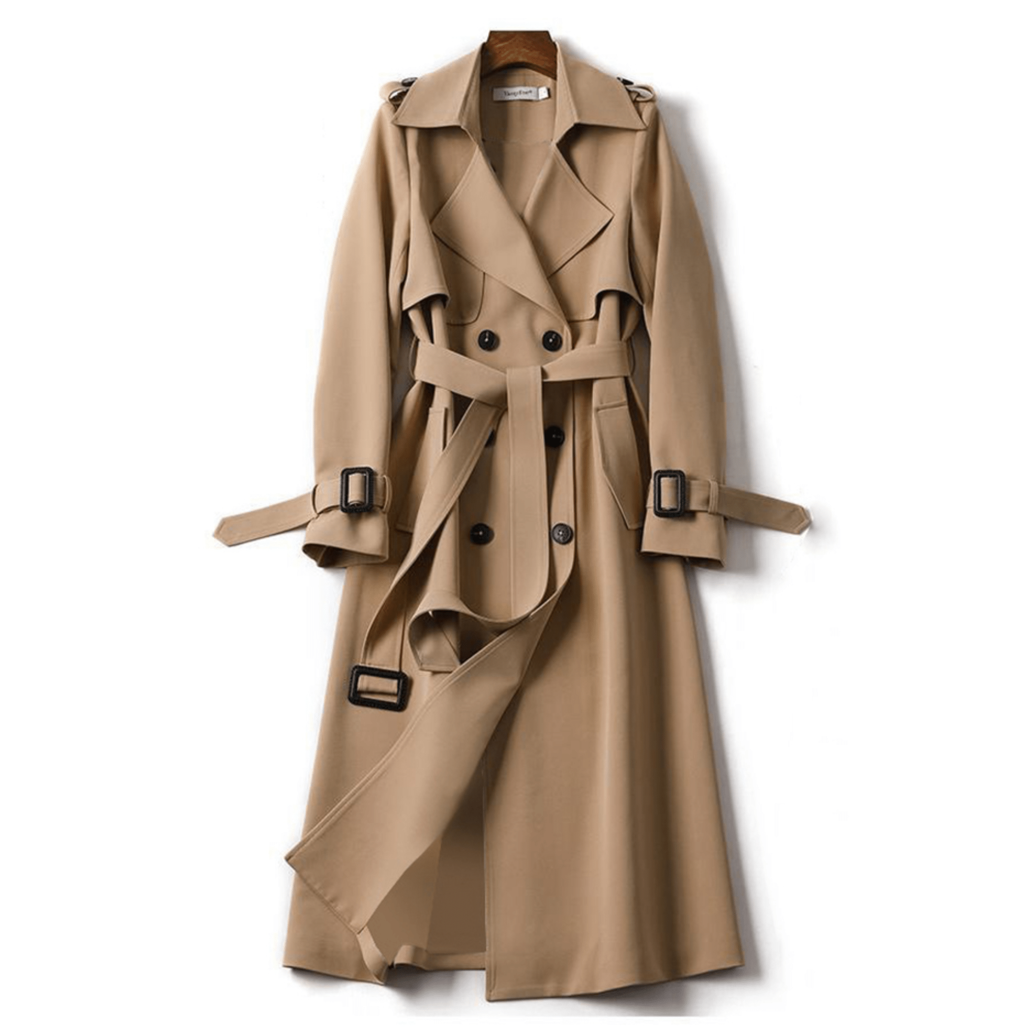 Lina | Trench Elegante Lungo da Donna