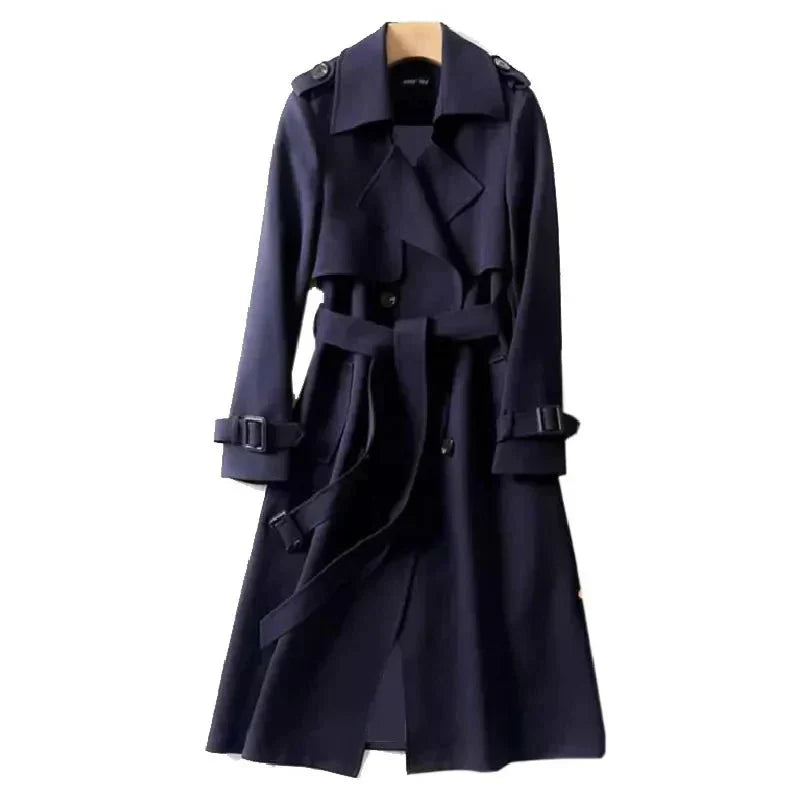 Lina | Trench Elegante Lungo da Donna
