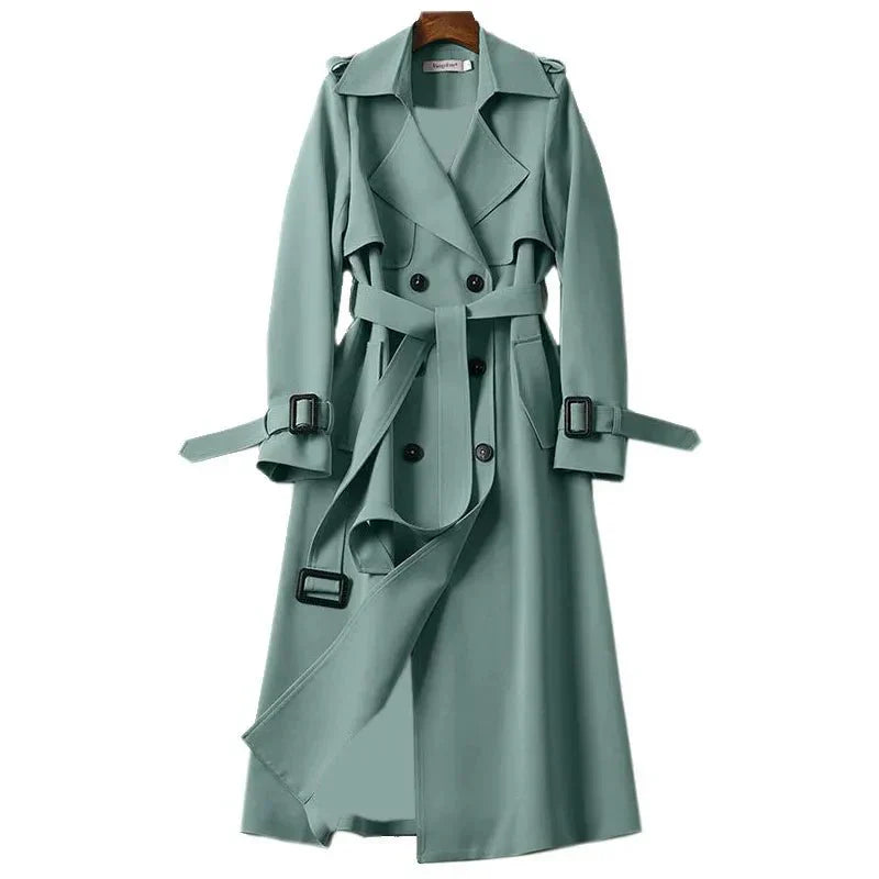 Lina | Trench Elegante Lungo da Donna