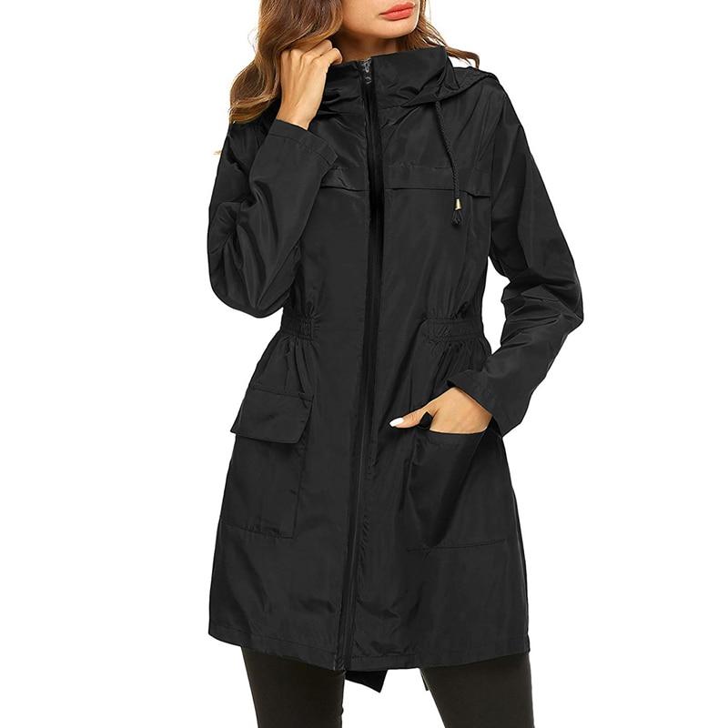Iris | Impermeabile Leggero da Donna con Cappuccio