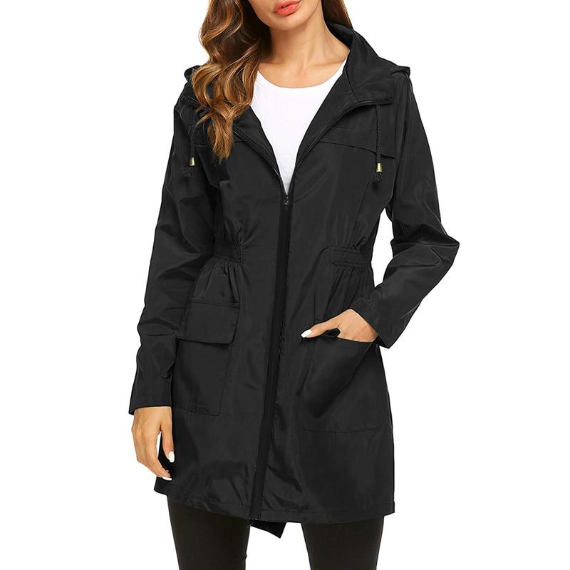 Iris | Impermeabile Leggero da Donna con Cappuccio
