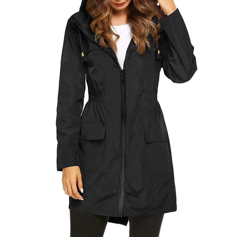 Iris | Impermeabile Leggero da Donna con Cappuccio