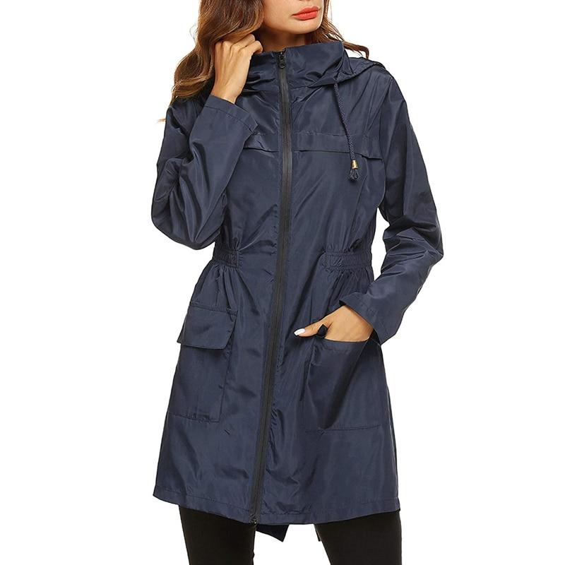 Iris | Impermeabile Leggero da Donna con Cappuccio