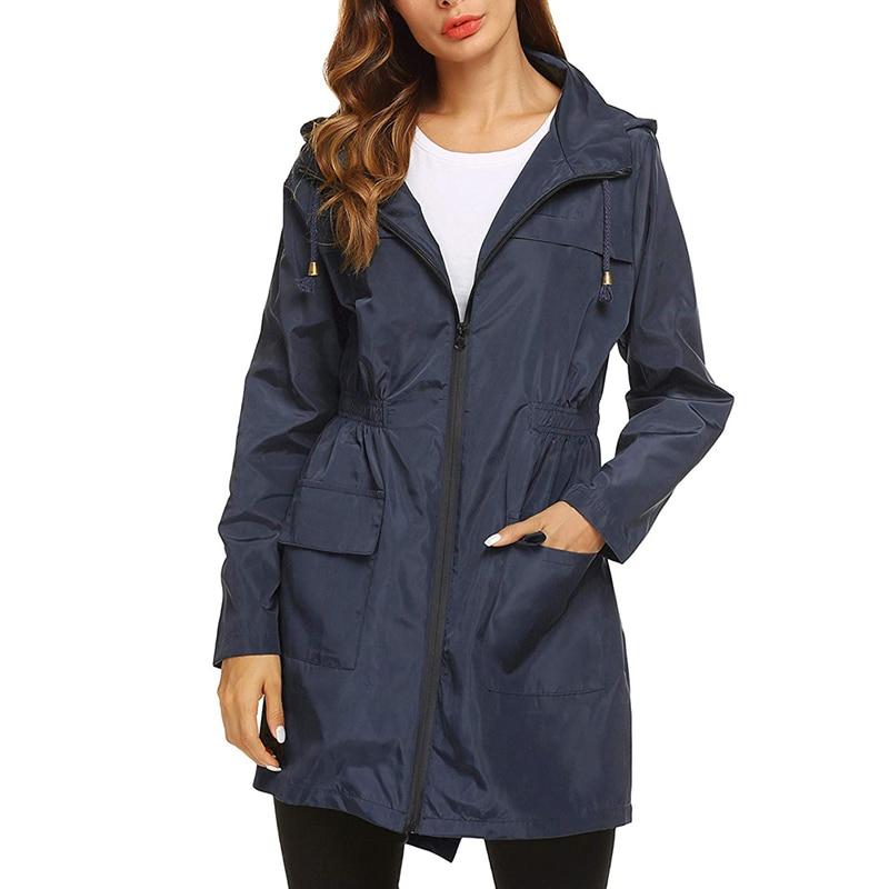 Iris | Impermeabile Leggero da Donna con Cappuccio