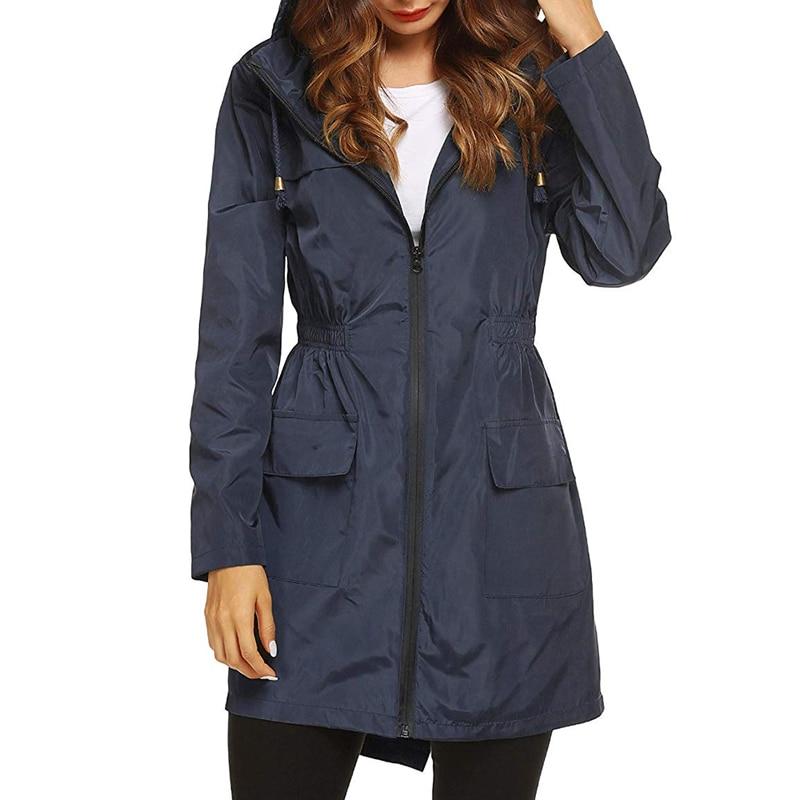 Iris | Impermeabile Leggero da Donna con Cappuccio