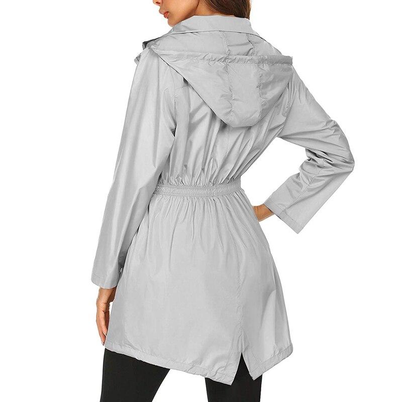 Iris | Impermeabile Leggero da Donna con Cappuccio