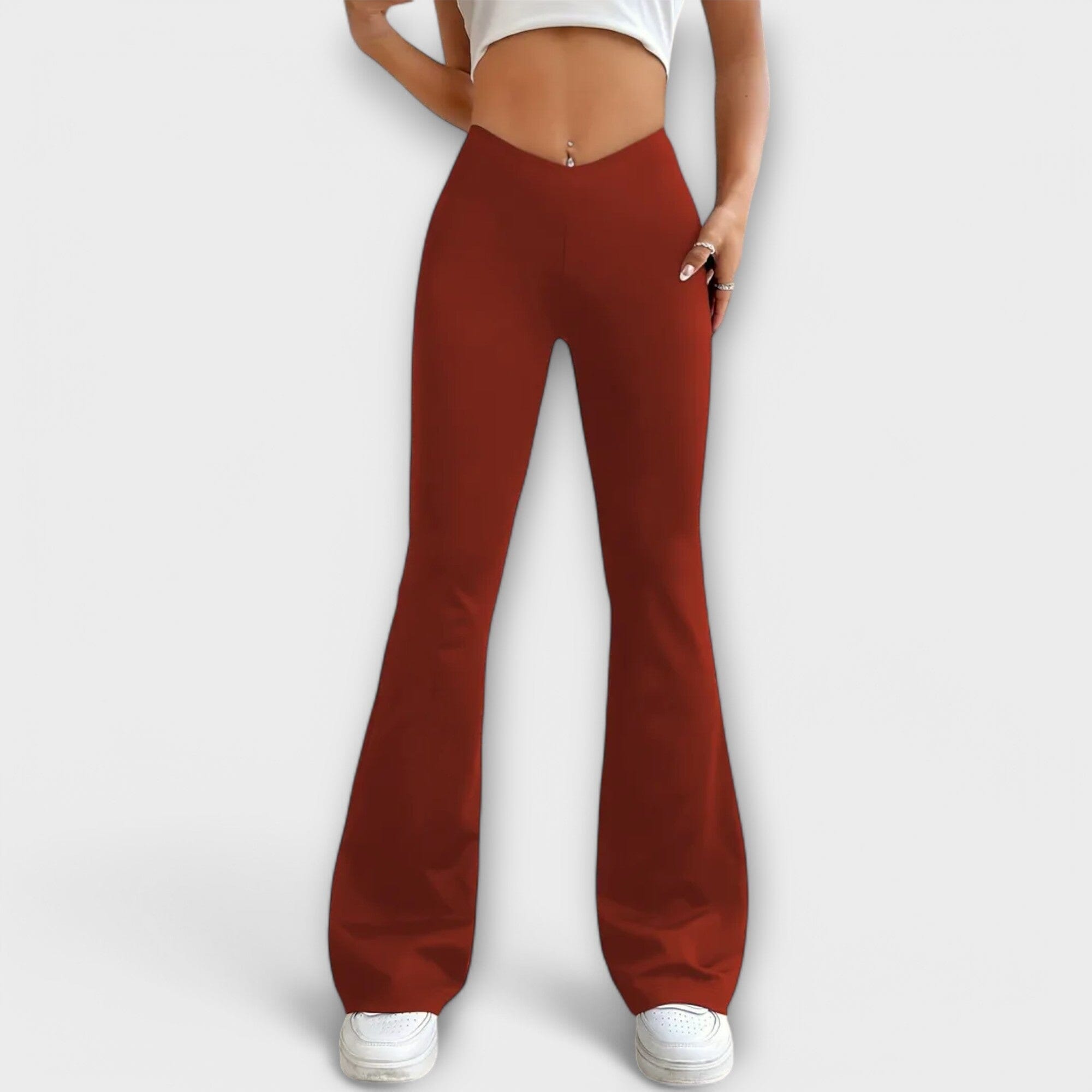 Pantaloni Flare Larghi Serena per Donna
