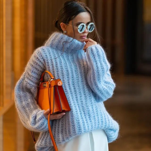 Vittoria | Maglione Dolcevita Invernale Comodo per Donna