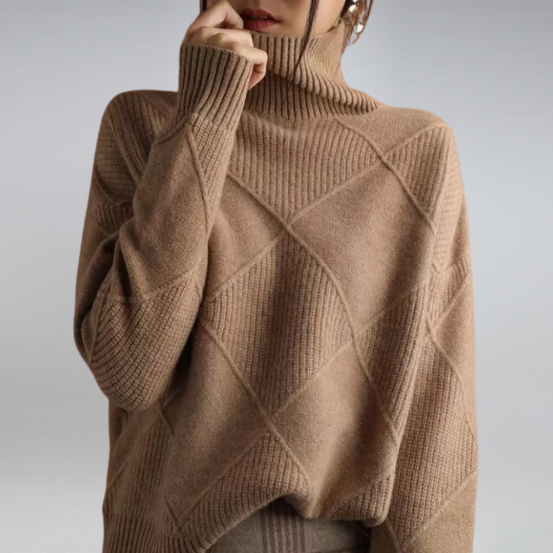 Anita | Maglione Dolcevita Donna in Cashmere Invernale