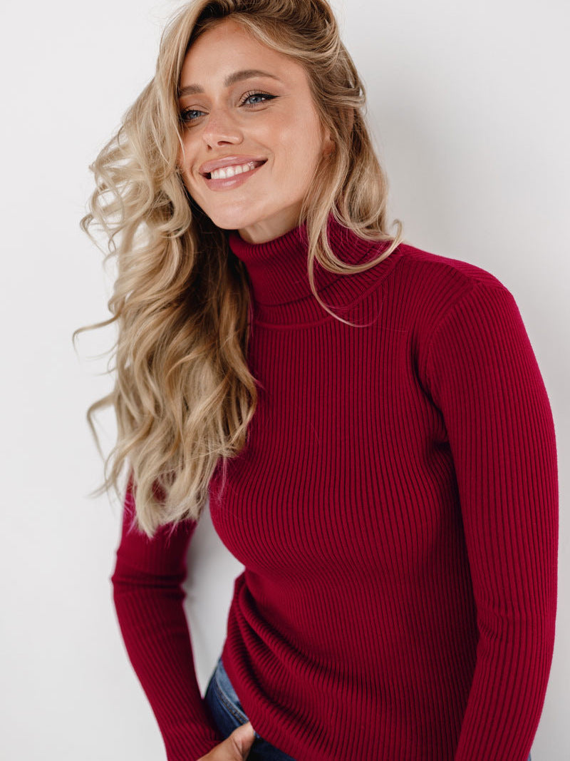 Maria | Maglione Dolcevita Classico Donna per l'Inverno