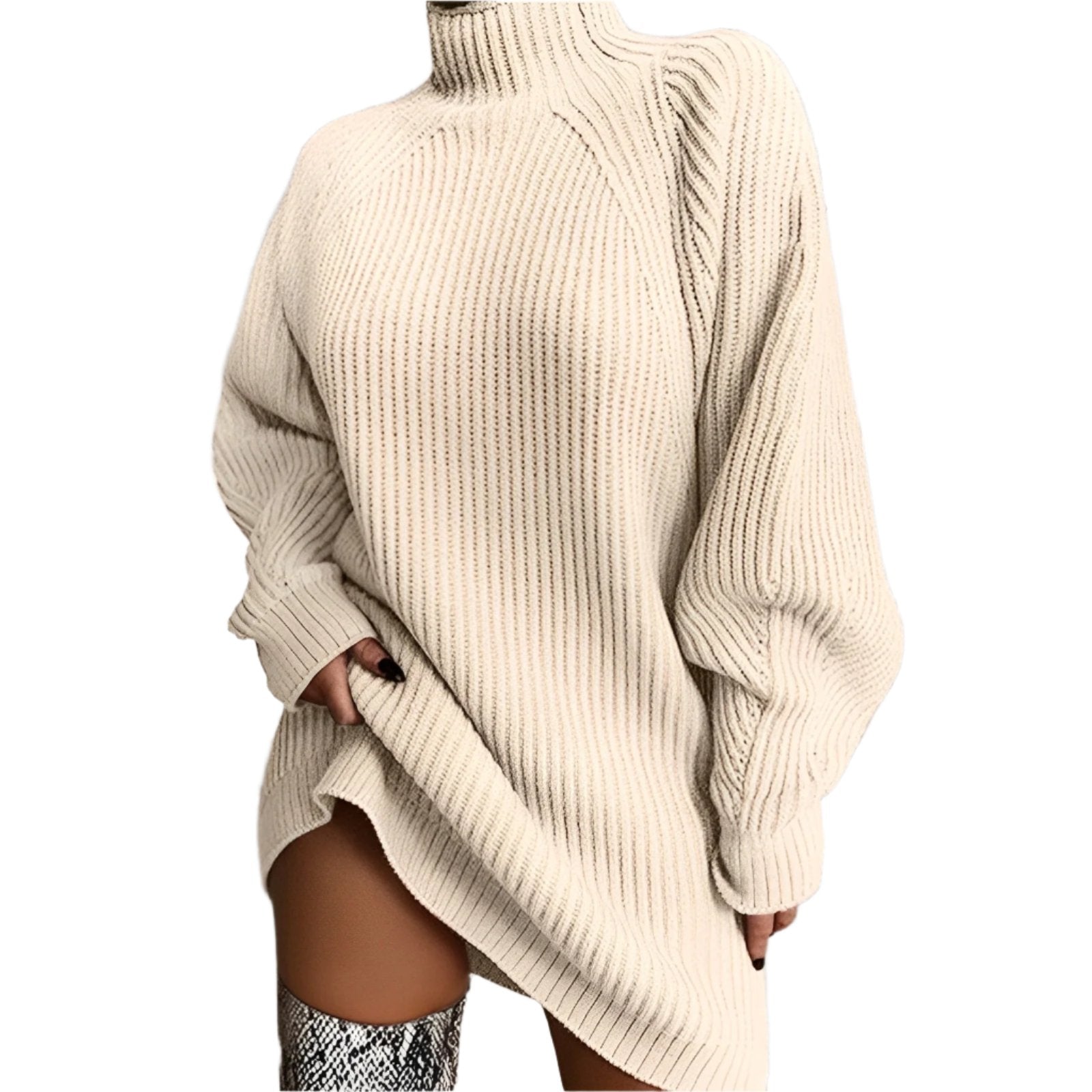 Nicoletta | Maglione Dolcevita Oversize Donna per l'Inverno