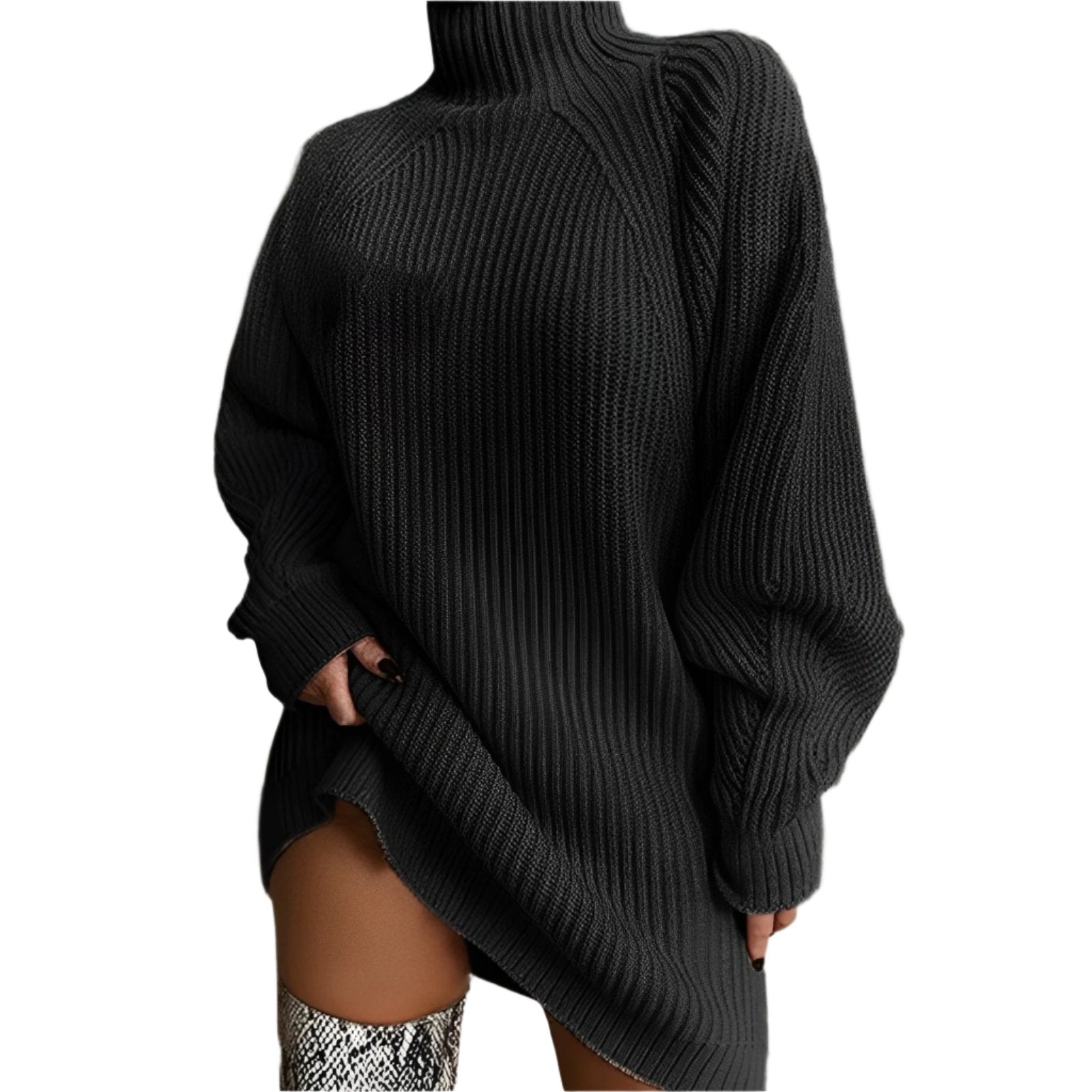Nicoletta | Maglione Dolcevita Oversize Donna per l'Inverno