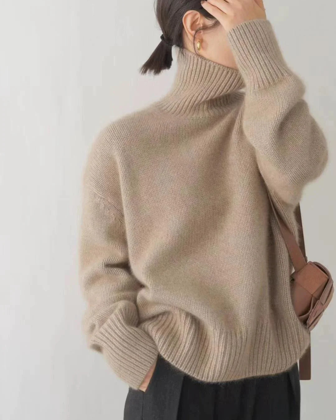 Eliana | Maglione Dolcevita in Cashmere per l'Inverno