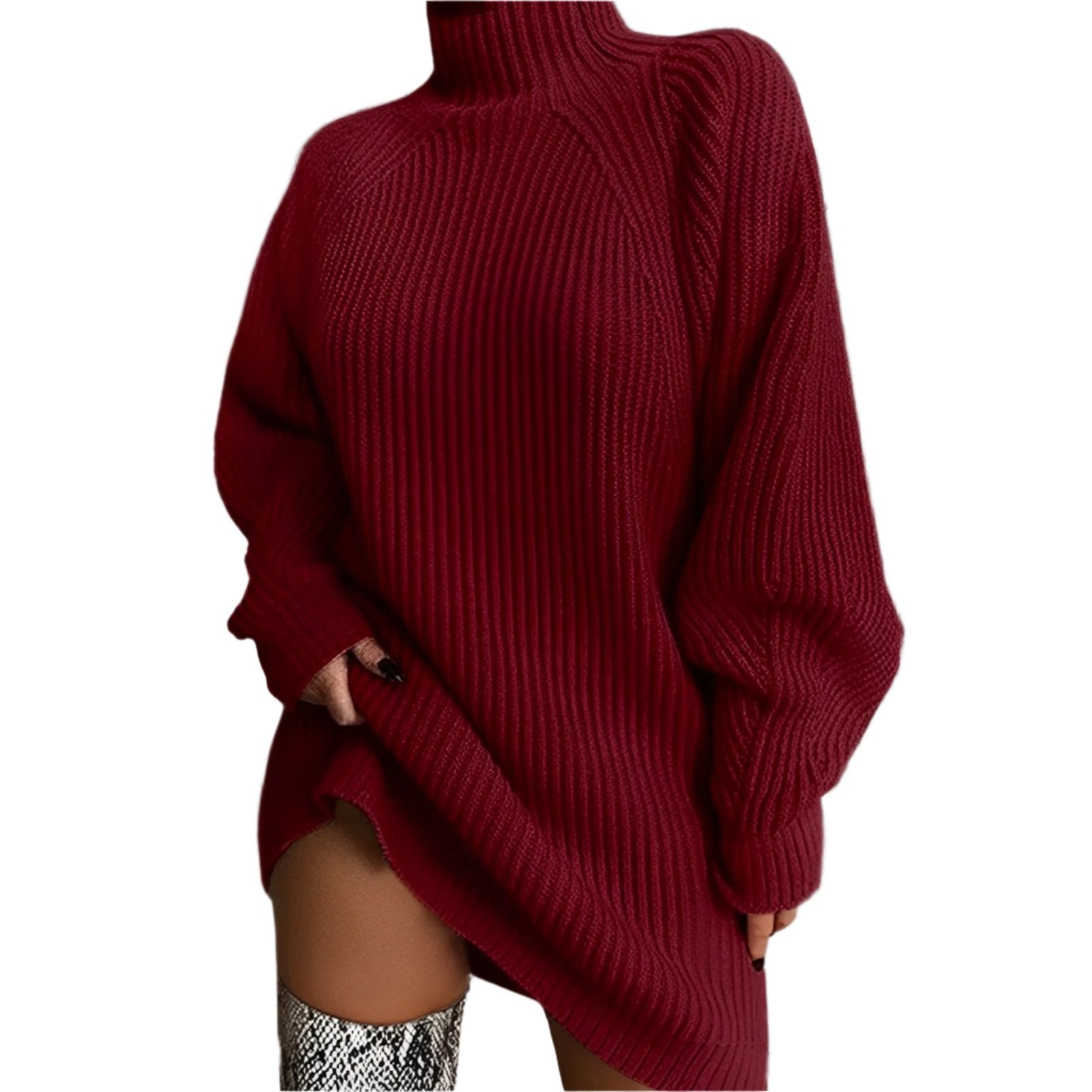 Nicoletta | Maglione Dolcevita Oversize Donna per l'Inverno