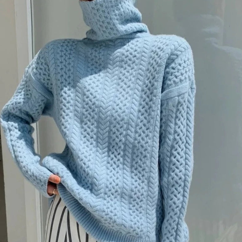 Tatiana | Maglione Dolcevita Donna Caldo per l'Inverno