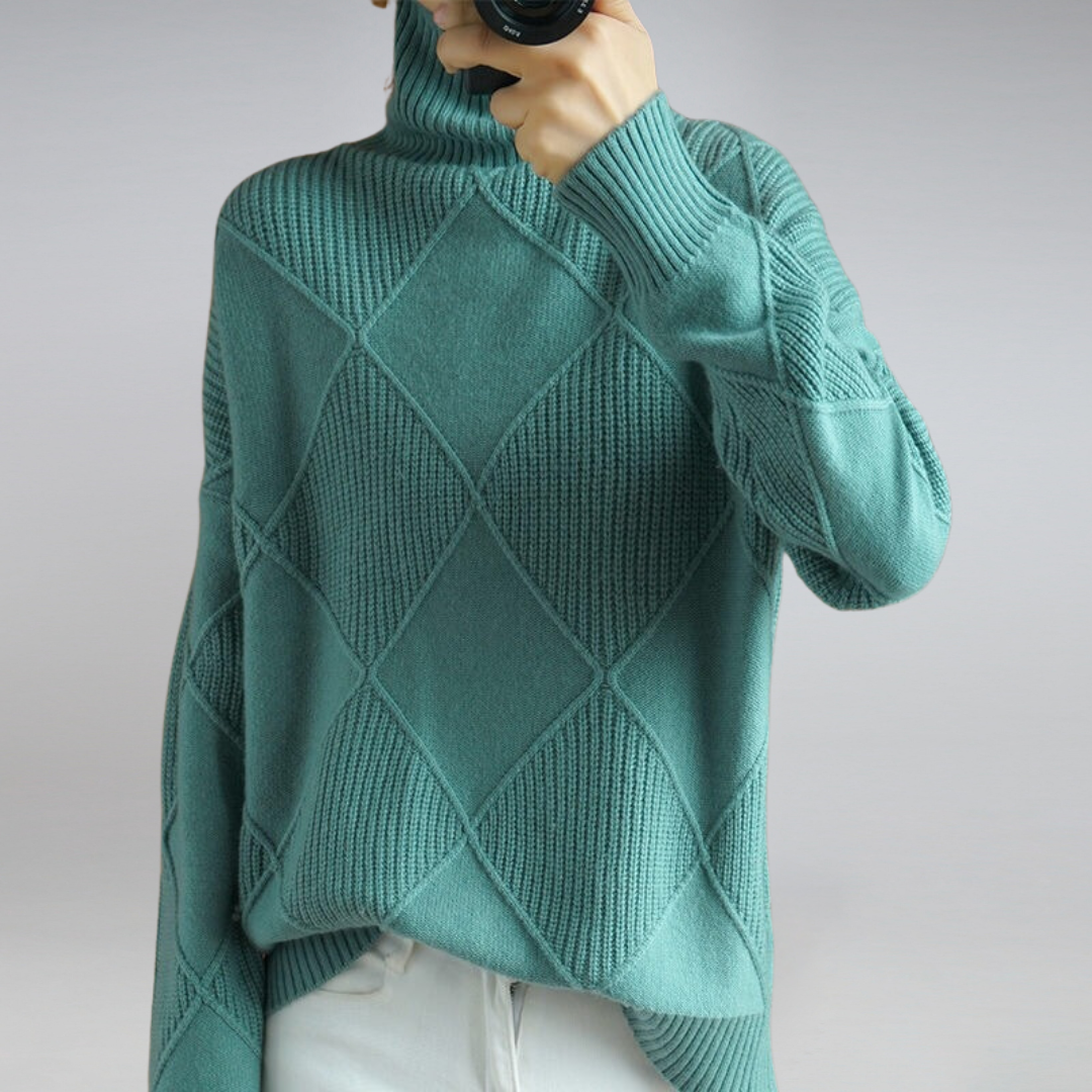 Anita | Maglione Dolcevita Donna in Cashmere Invernale