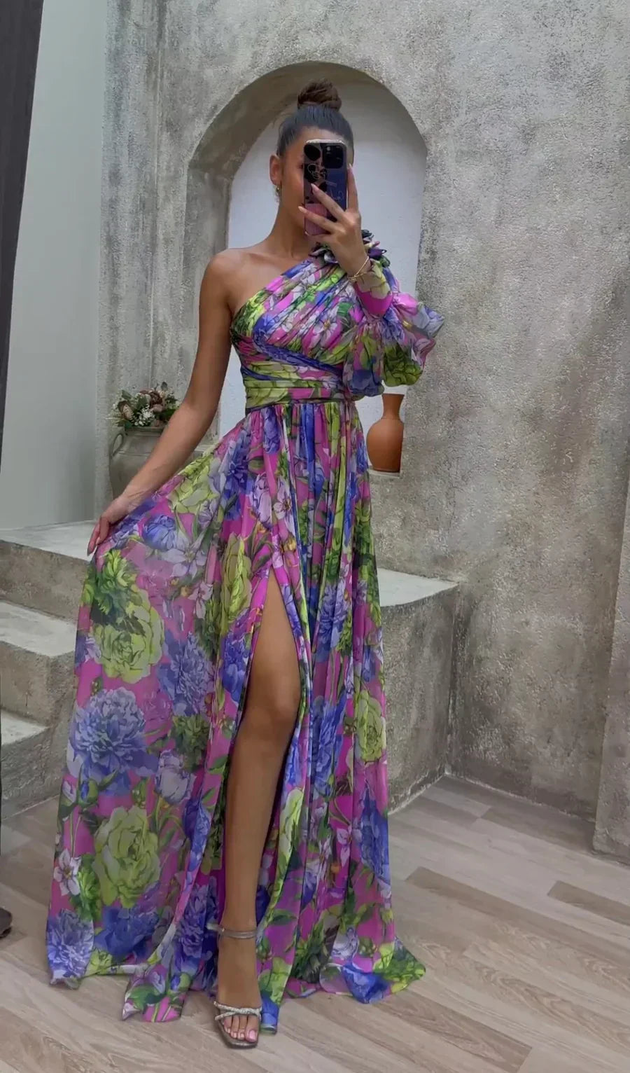 Nina | Abito Elegante Fluttuante per Eventi Estivi